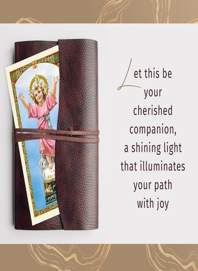 Trendzeen Small Divine Child Jesus Statue - Laminated Spanish Divino Nino Jesus Card - 4 inch Sto Nino Statue for Home Decor, Altar - Divino Niño Jesus Estatua, Divino Nino Jesus Tarjeta - 2 Items Total - Image 4